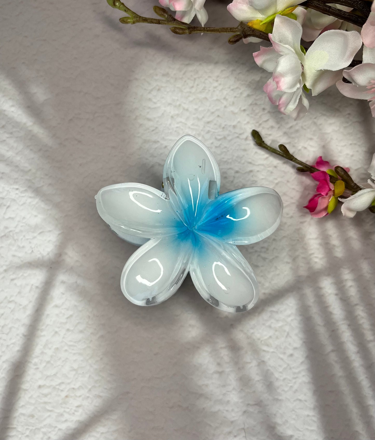 Plumeria - Hair Clip