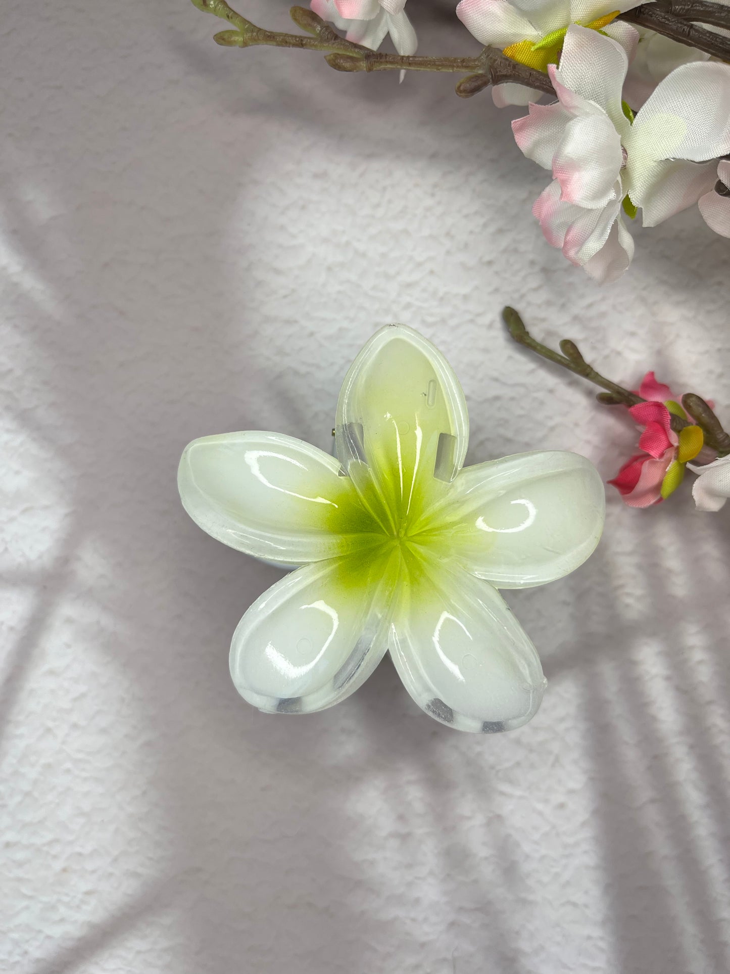 Plumeria - Hair Clip
