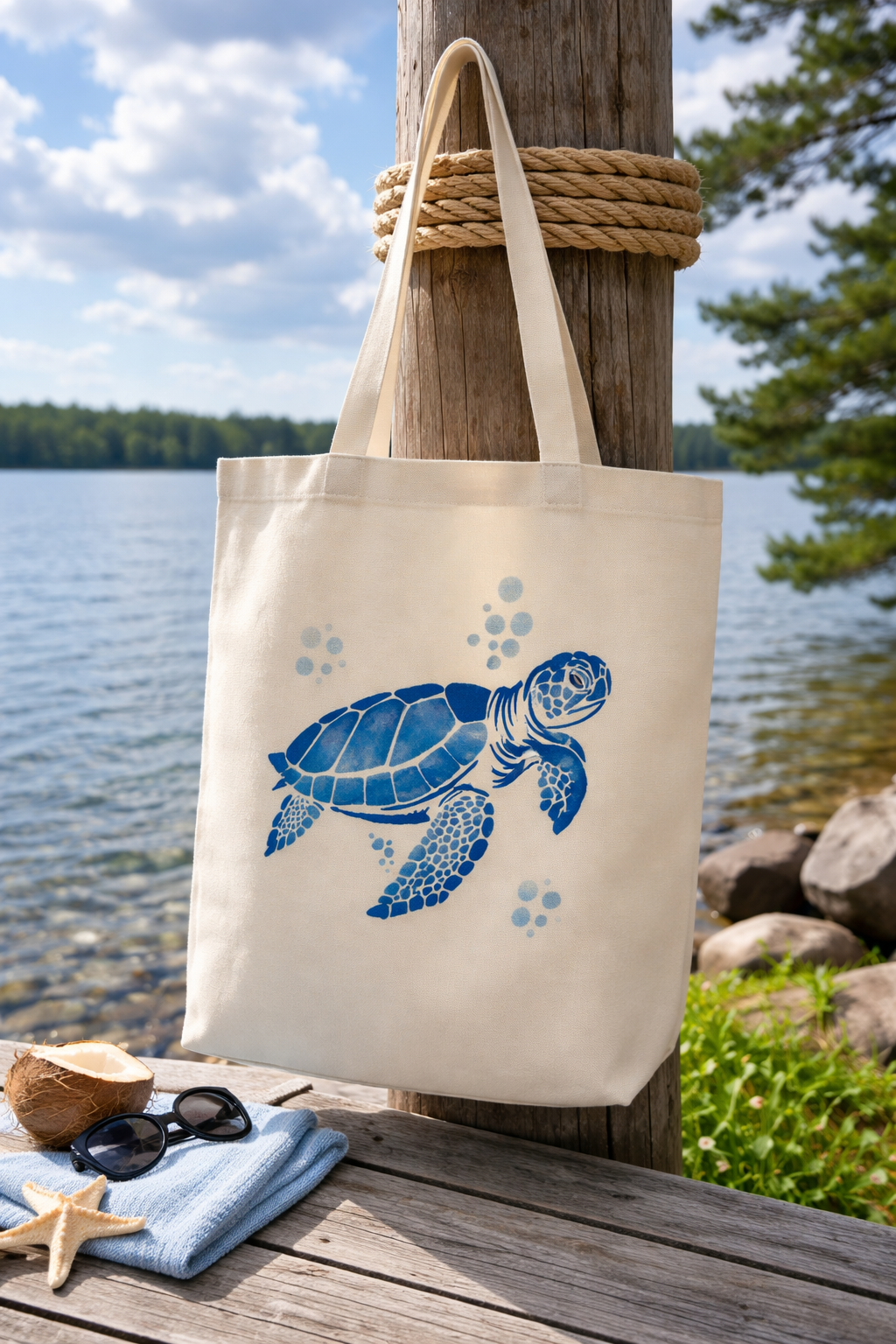 Beach Bag -Turtle